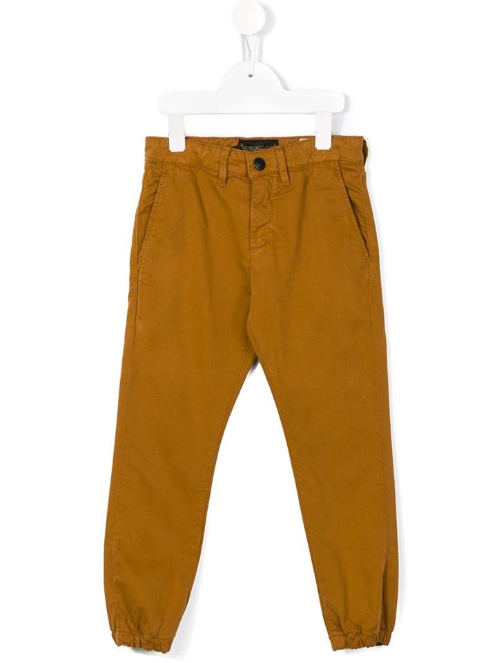 Finger In The Nose Gathered Ankle Trousers, Boy's, Size: 10 Yrs, Brown