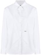 Dsquared2 Fitted Button Shirt - White