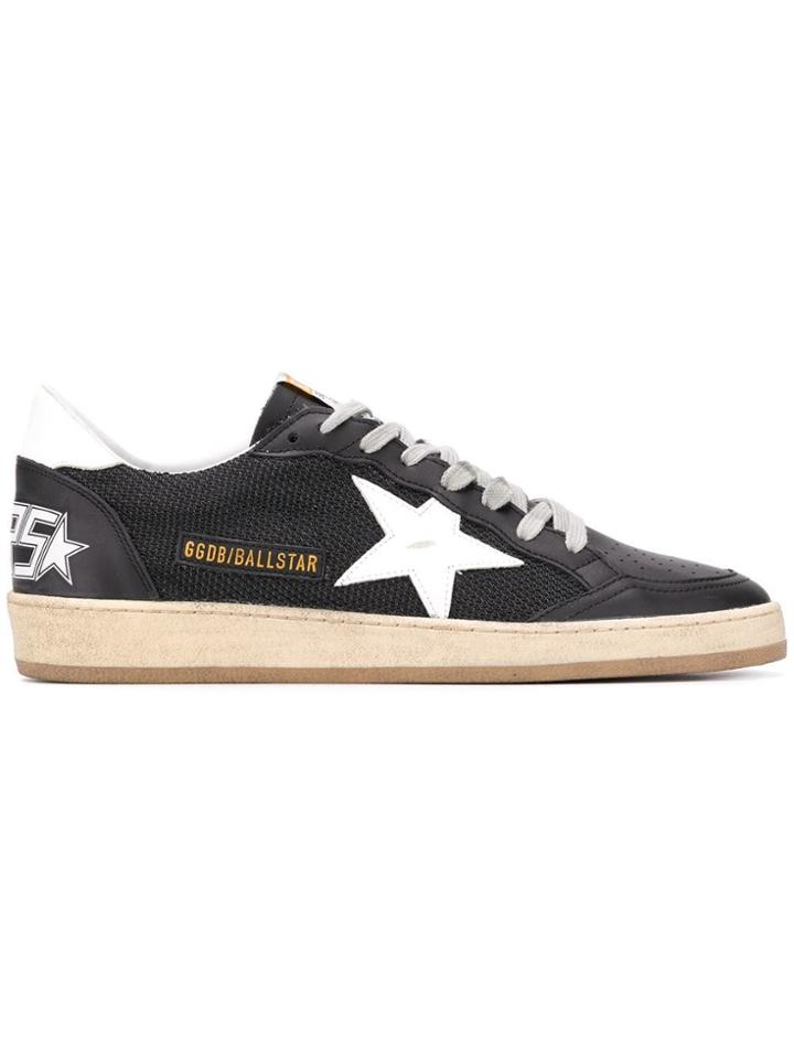 Golden Goose Deluxe Brand Ball Star Low-top Sneakers - Black