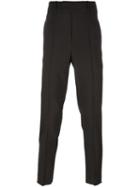 Neil Barrett Skinny Fit Trousers, Men's, Size: 48, Brown, Viscose/polyester/spandex/elastane