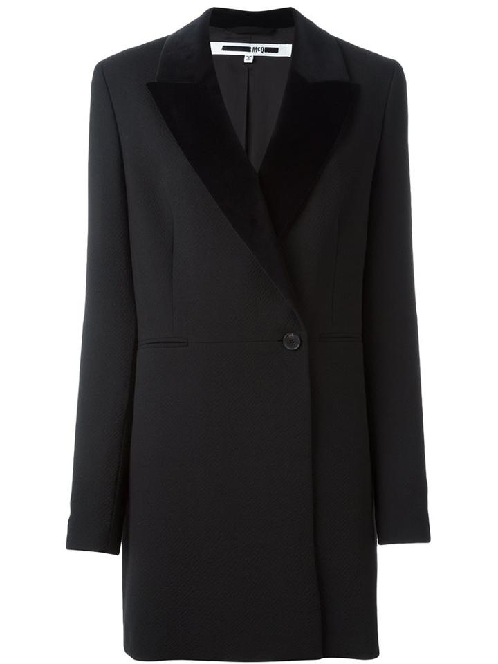 Mcq Alexander Mcqueen Double Breasted Coat