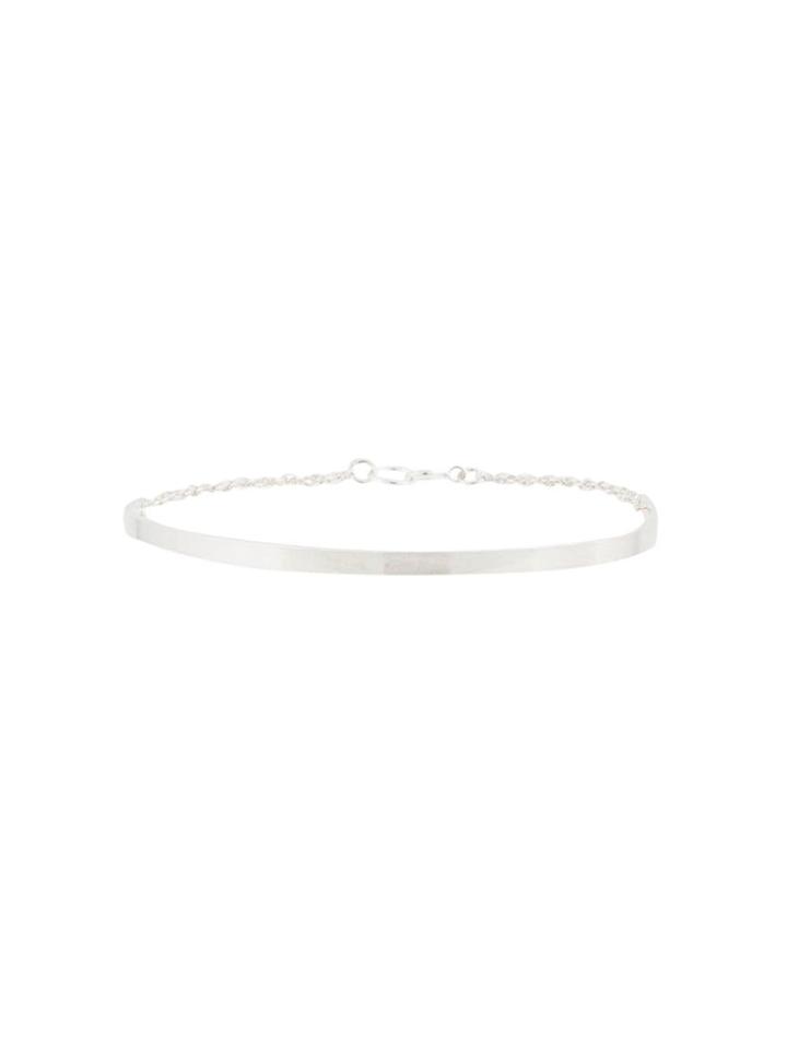 Petite Grand Canyon Cuff Style Anklet - Metallic