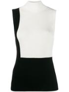 Missoni Ribbed Design Knitted Top - White