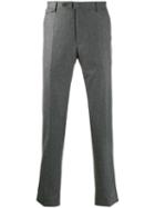 Tagliatore Colour Block Tailored Trousers - Grey