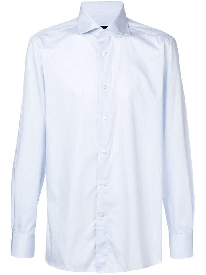 Ermenegildo Zegna Slim Fit Classic Shirt - Blue