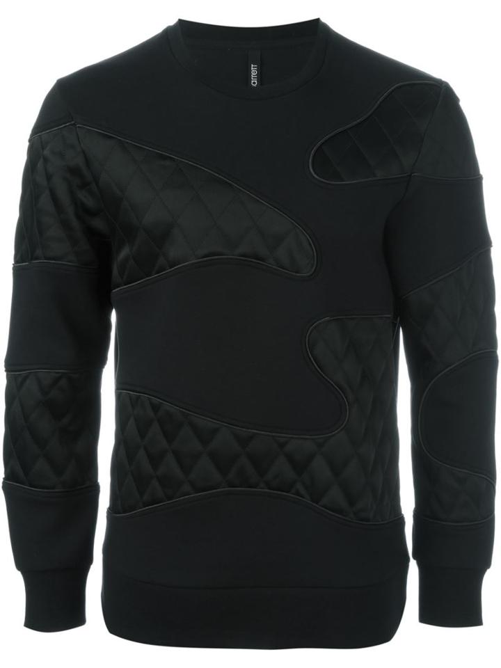 Neil Barrett Quilted Panel Sweatshirt