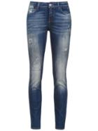 Dolce & Gabbana Distressed Skinny-jeans - Blue