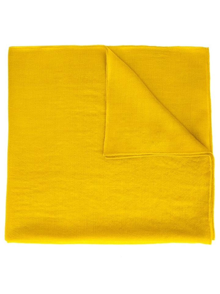 Denis Colomb 'cloud Stole' Scarf, Women's, Yellow/orange, Cashmere