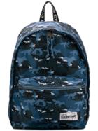 Maison Kitsuné Maison Kitsuné X Eastpak Backpack - Blue