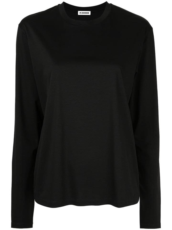 Jil Sander Plain Blouse - Black