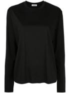 Jil Sander Plain Blouse - Black