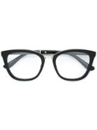 Jimmy Choo Eyewear - Jc165 Fa3 Glasses - Unisex - Acetate/metal - One Size, Black, Acetate/metal