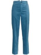 Golden Goose Deluxe Brand Wide Leg Corduroy Cotton Chino Trousers -
