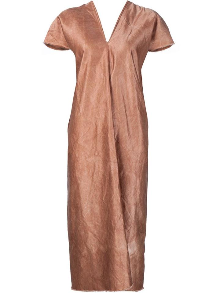 Uma Wang V-neck Midi Dress