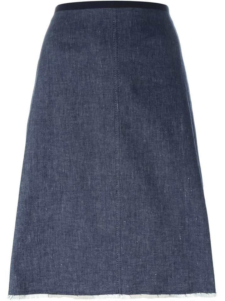 Odeeh A-line Denim Skirt