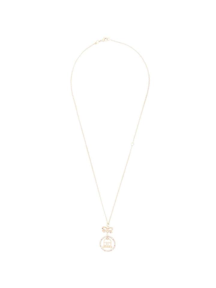 Chanel Pre-owned Cc Pendant Necklace - Silver