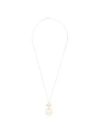 Chanel Pre-owned Cc Pendant Necklace - Silver