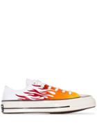 Converse White Chuck 70 Archive Flames Sneakers