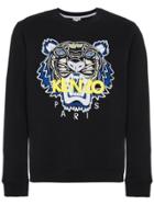 Kenzo Tiger-appliqué Sweatshirt - Black