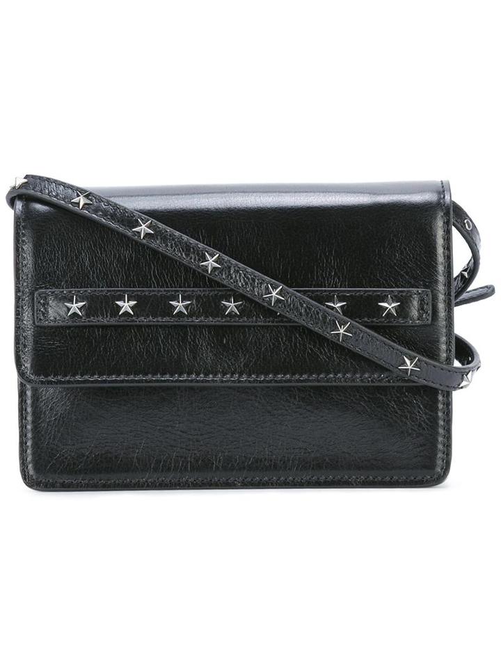Red Valentino Studded Detail Crossbody Bag, Women's, Black, Leather