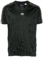 Adidas Originals By Alexander Wang V-neck Jersey Top - Black