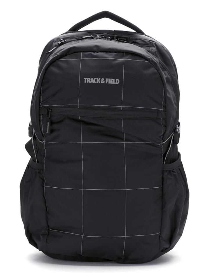 Track & Field Refletivo Backpack With Pockets - Black