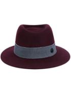 Maison Michel Felt Andre Hat, Women's, Size: Small, Grey, Wool