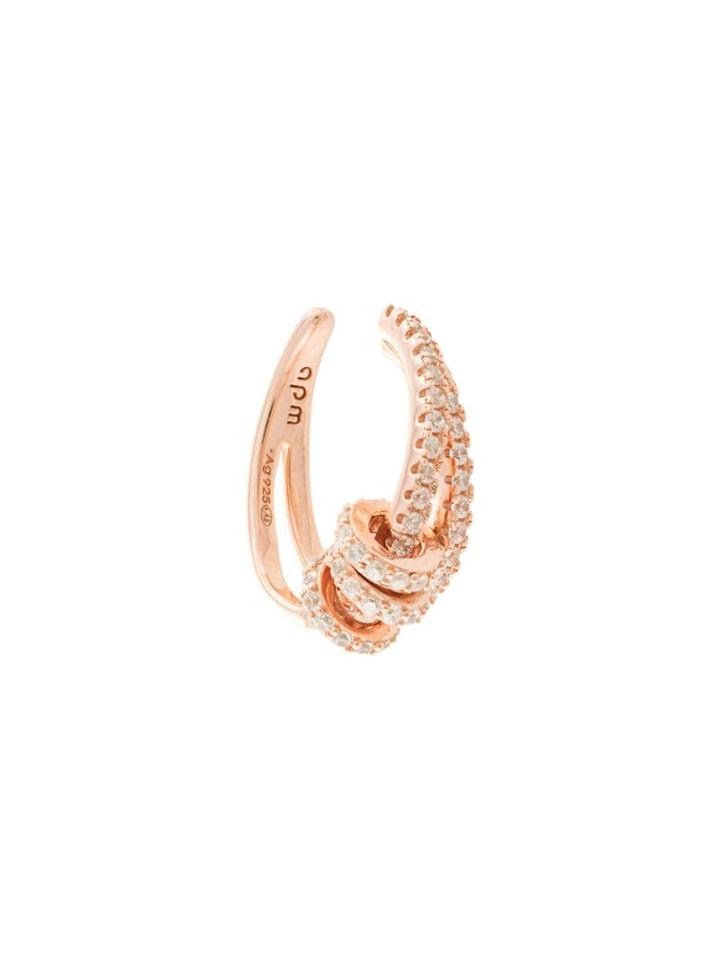 Apm Monaco Embellished Ear Cuff - Gold