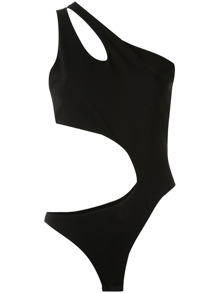 Tufi Duek Cut Out Bodysuit - Black