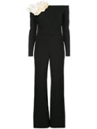 Safiyaa London Wide Leg Jumpsuit - Black