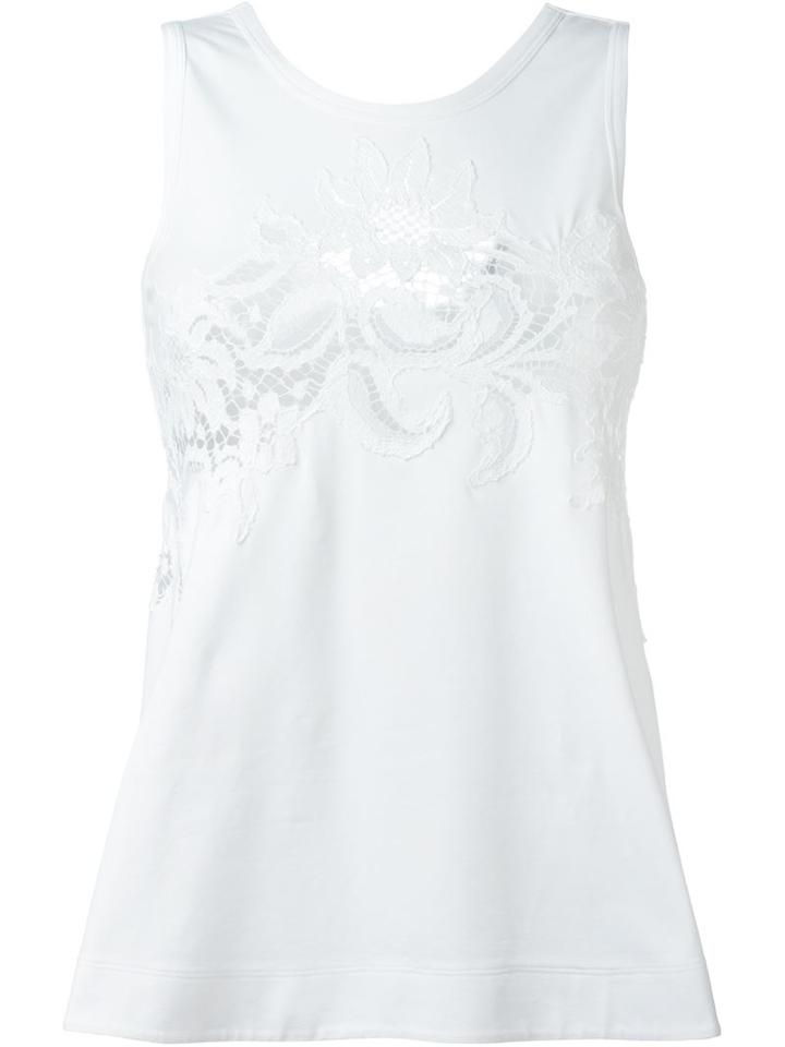 Ermanno Scervino Guipure Lace Insert Top