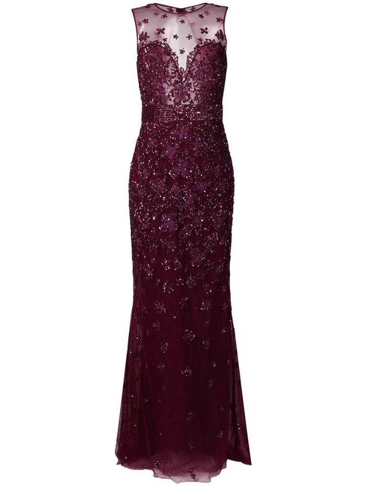 Zuhair Murad Embellished Mermaid Gown - Pink