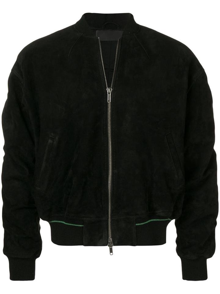Haider Ackermann Zipped-up Bomber Jacket - Black