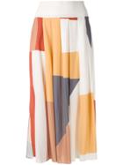 Alcaçuz Mundial Printed Skirt - Multicolour