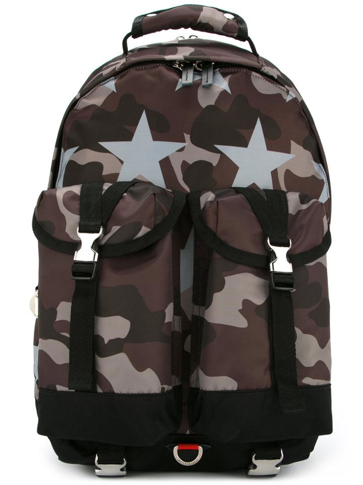 Guild Prime Star Print Camouflage Backpack - Green