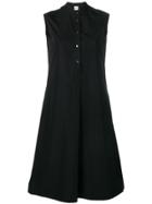 Aspesi Midi Shirt Dress - Black