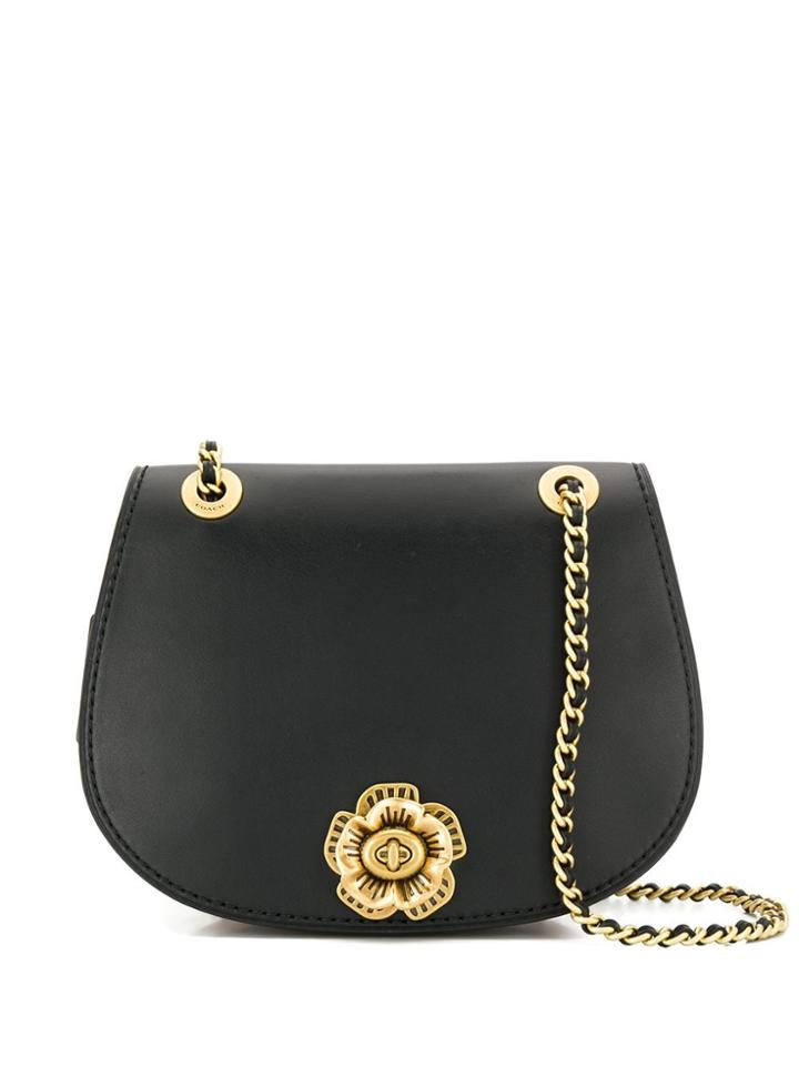 Coach Parker Colorblock Saddle Bag - Neutrals