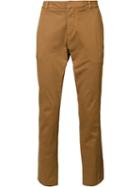 Osklen 'night Collection' Trousers, Men's, Size: 46, Brown, Cotton/spandex/elastane