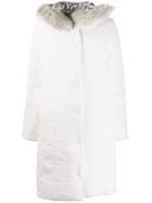 Yves Salomon Reversible Oversized Coat - White