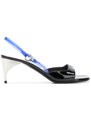Alain Tondowski Slingback Sandals - Black