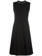 Givenchy Chain Trim Shift Dress, Women's, Size: 38, Black, Viscose/spandex/elastane/acetate/acetate