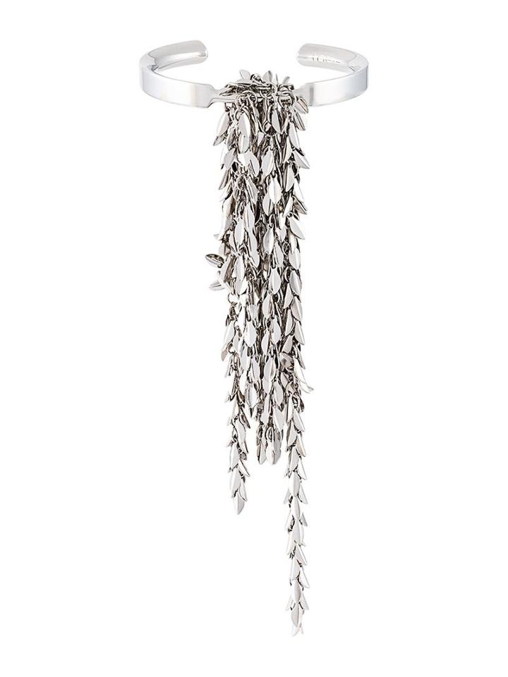 Loewe Cascading Chain Bracelet, Women's, Size: Medium, Metallic