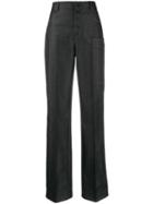 Sportmax Straight Leg Trousers - Blue