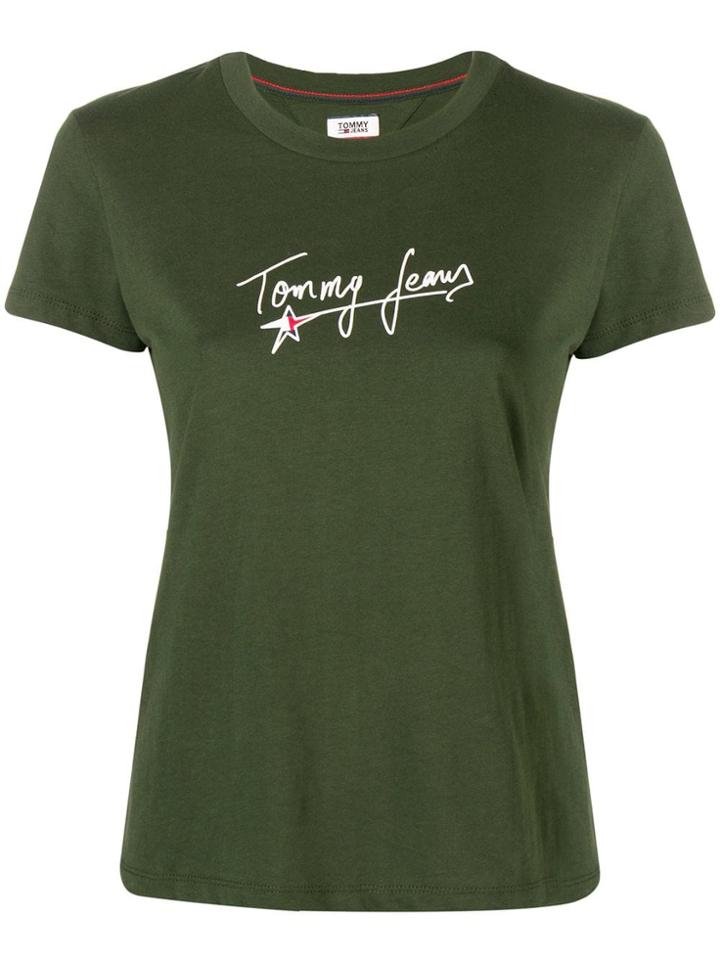 Tommy Jeans Printed T-shirt - Green