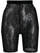 Styland Lace Cycling Shorts - Black