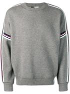 Isabel Marant Stripe Trim Sweatshirt - Grey
