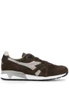 Diadora Stitched Panel Sneakers - Brown