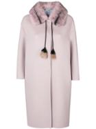 Prada Tassel Detail Coat - Pink