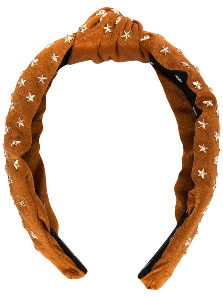 Lele Sadoughi Star-studded Headband - Brown