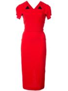 Roland Mouret Royston Dress - Red